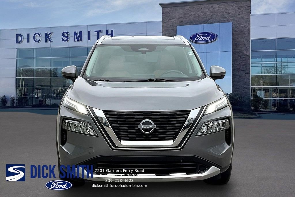 Used 2023 Gun Metallic Nissan Platinum image 2