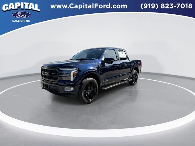 Used 2024 Blue Ford Lariat image 4