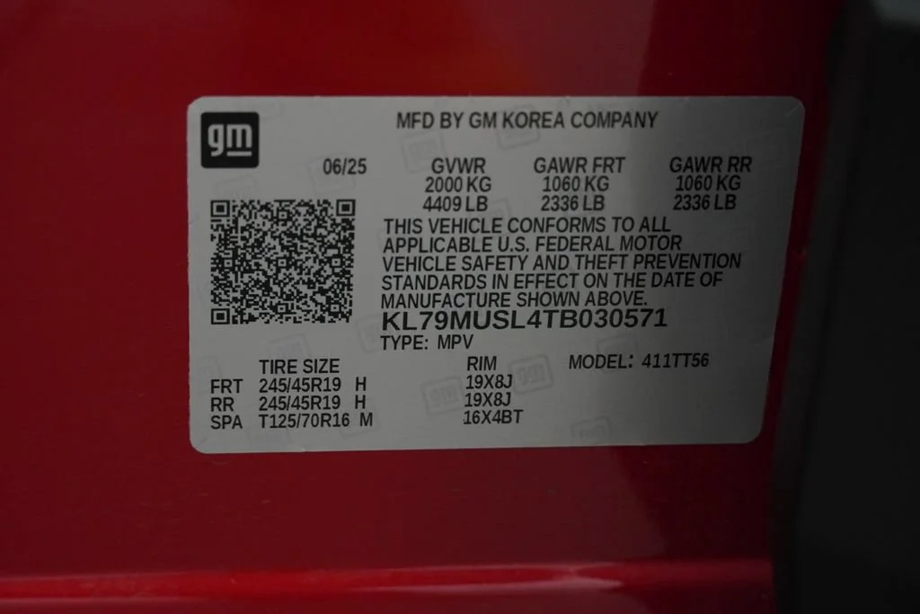 New 2026 Apex Red Chevrolet RS image 43