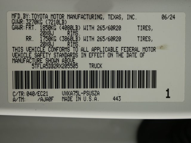 Used 2024 Ice Cap Toyota Crew Cab SR5 w/ TRD Sport Premium Pkg image 30
