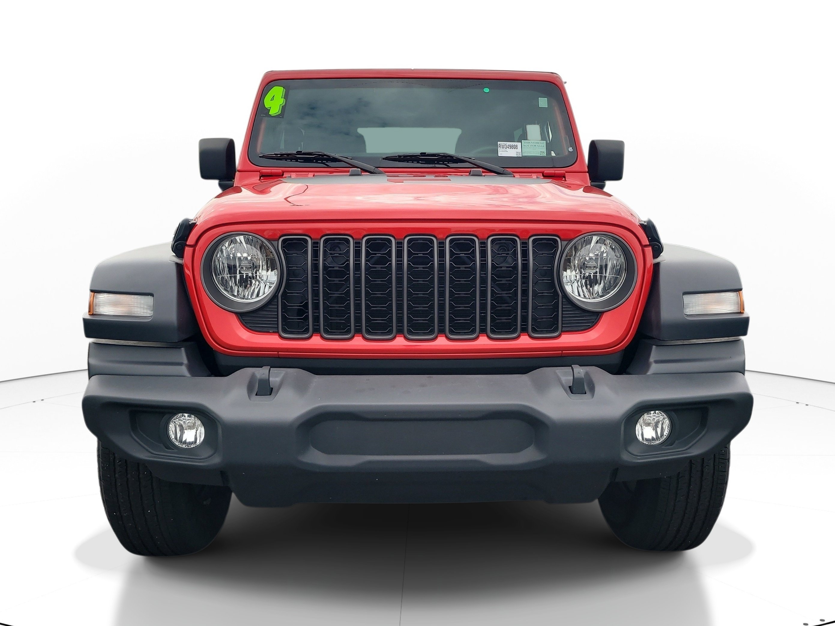Used 2024 Firecracker Red Clearcoat Jeep Sport image 3