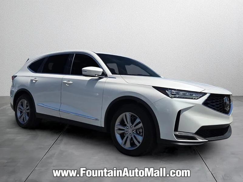 Used 2025 Platinum White Pearl Acura FWD image 6