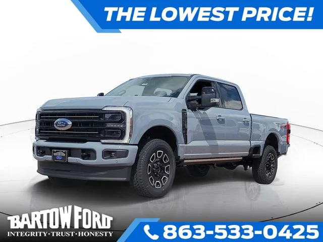 New 2026 Gray Metallic Ford Platinum image 1