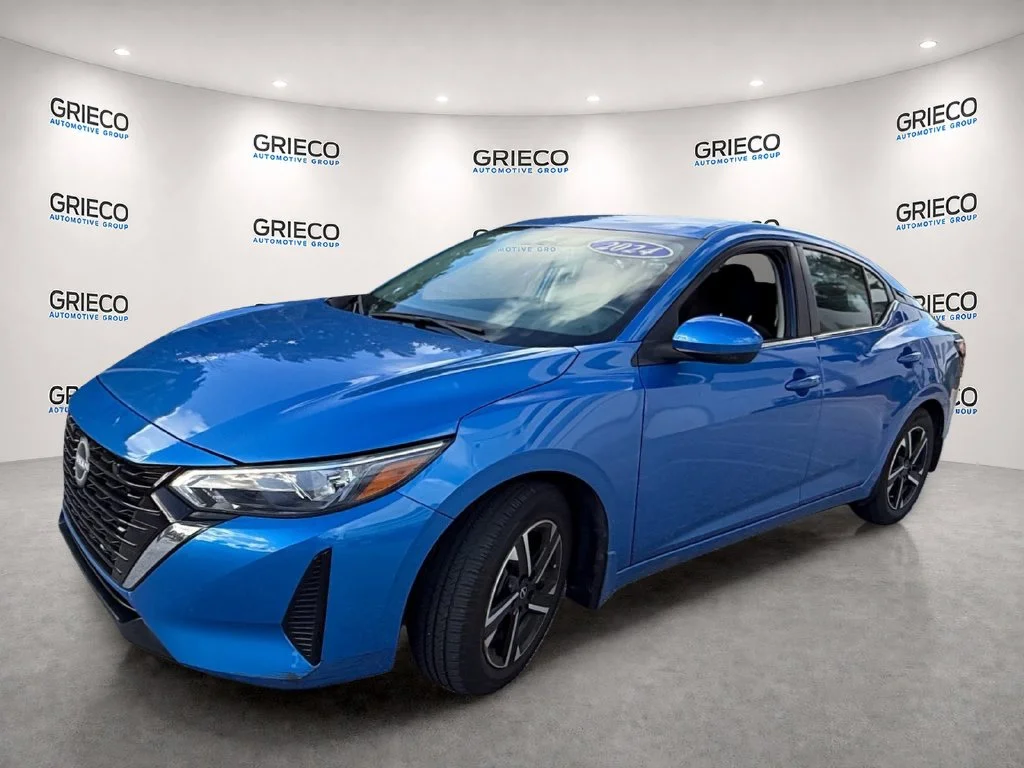 Used 2024 Electric Blue Metallic Nissan SV image 3