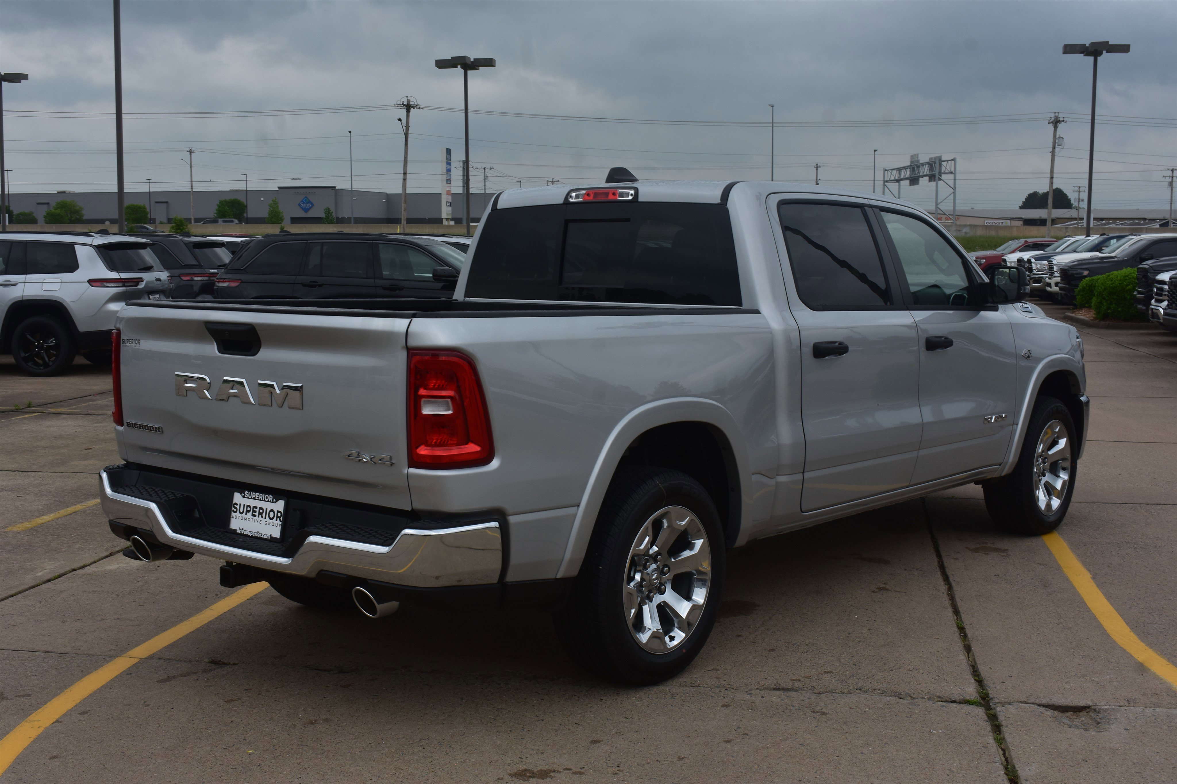 New 2026 Silver Zynith Exterior Paint RAM Big Horn image 5