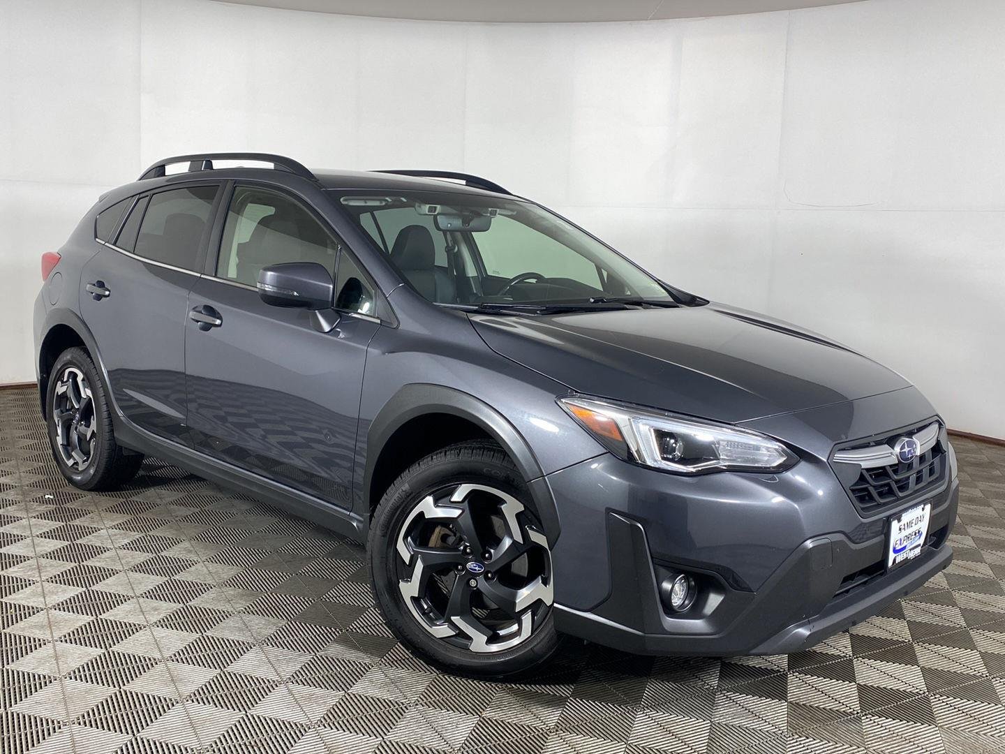 Used 2021 Magnetite Gray Metallic Subaru Limited image 1