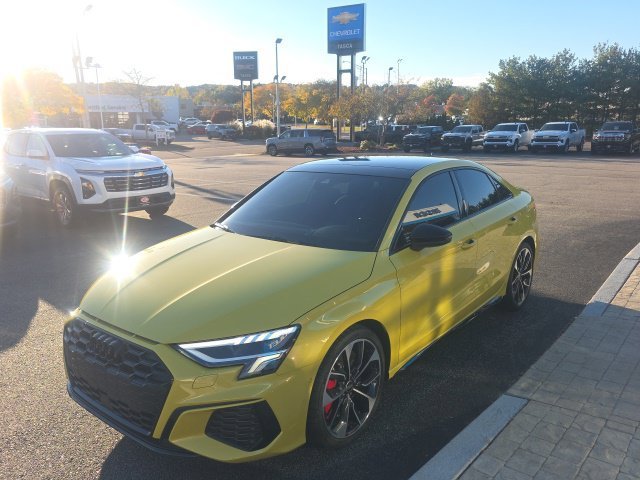 Used 2024 Yellow Audi 2.0T Premium Plus image 7