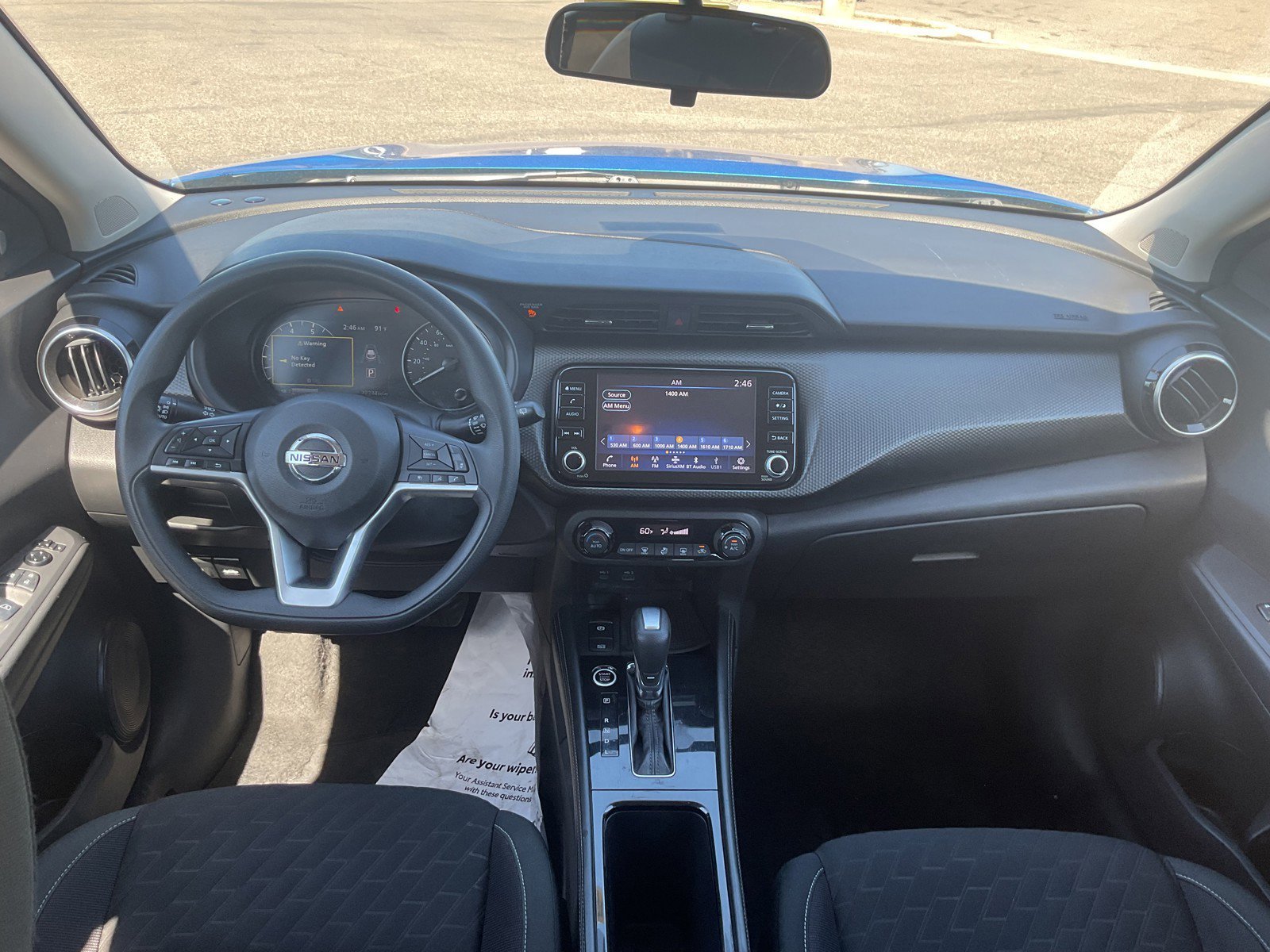 Used 2021 Electric Blue Metallic Nissan SV image 24