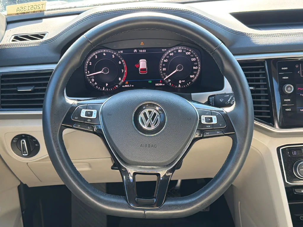 Used 2019 White Volkswagen SEL image 24