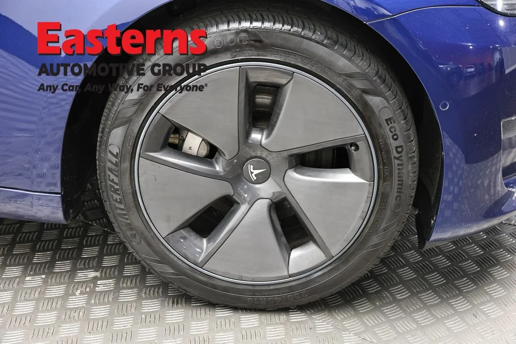 Used 2021 Blue Tesla Standard Range Plus image 25