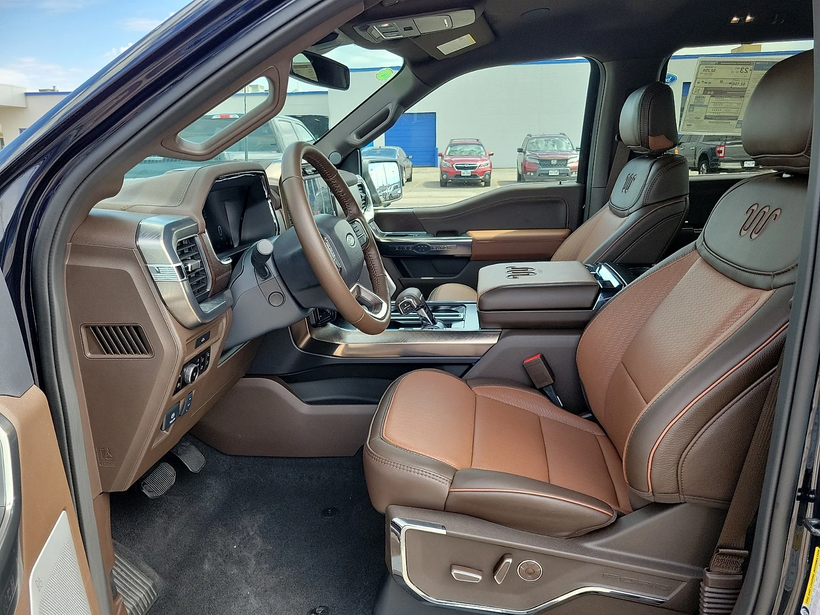 New 2026 Antimatter Blue Metallic Ford King Ranch&reg; image 12