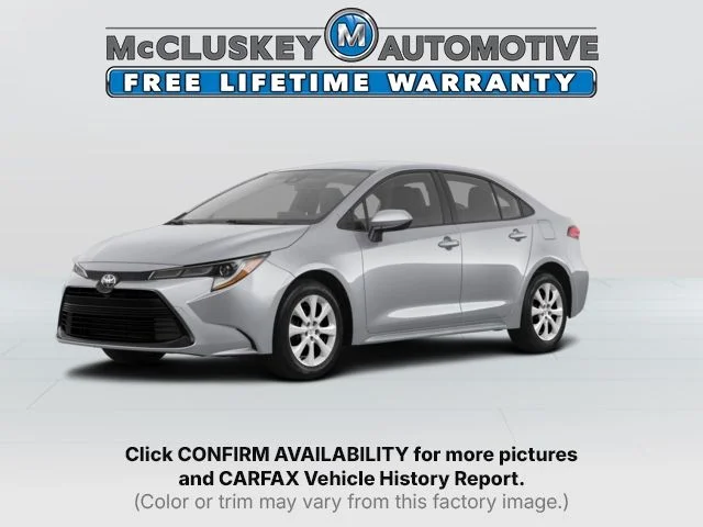 Used 2024 Silver Toyota LE image 1