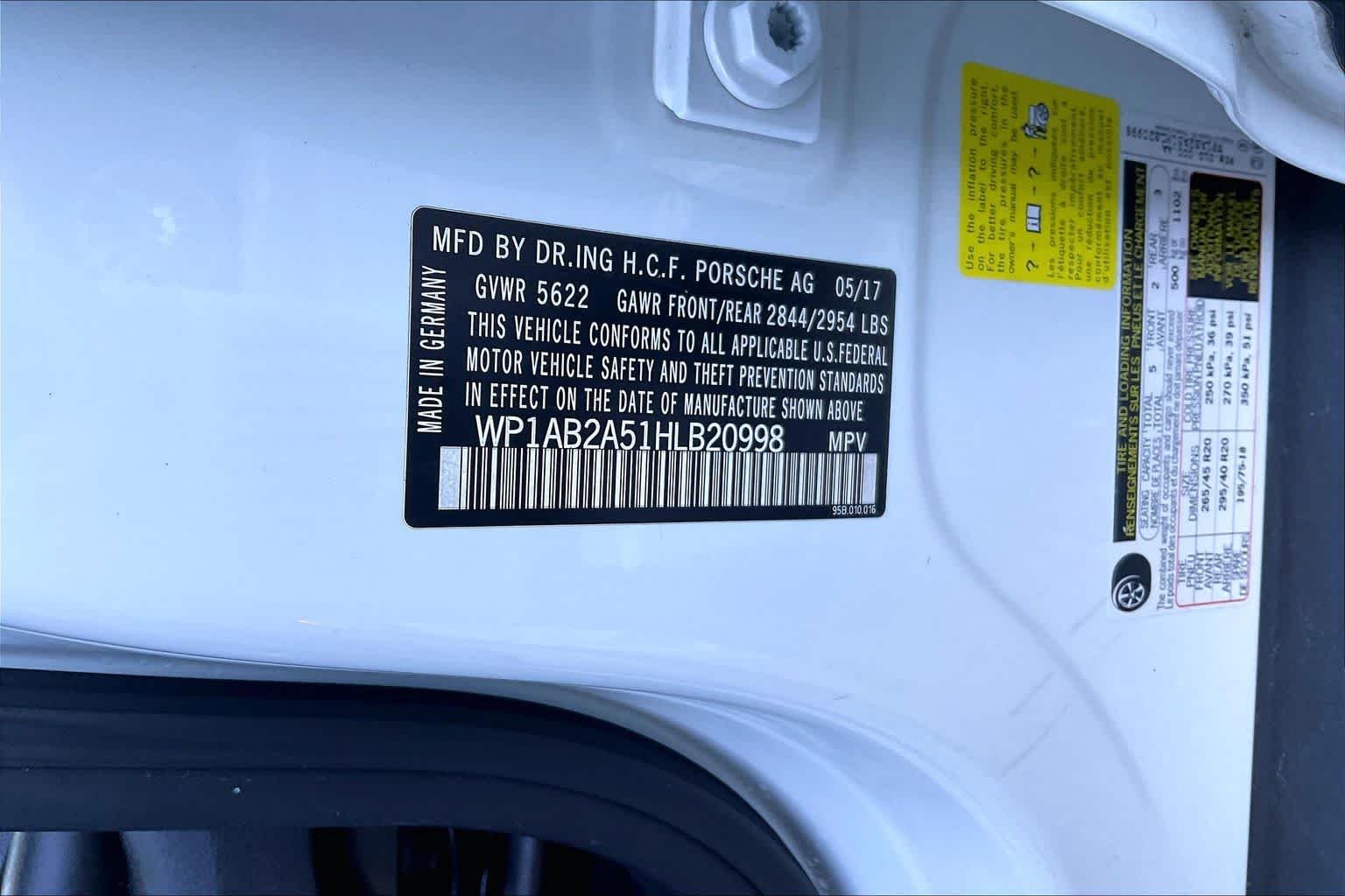 Used 2017 White Porsche S image 32