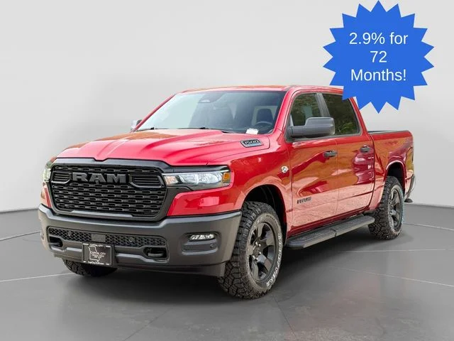 New 2026 Molten Red Pearl-Coat Exterior Paint RAM Warlock image 11