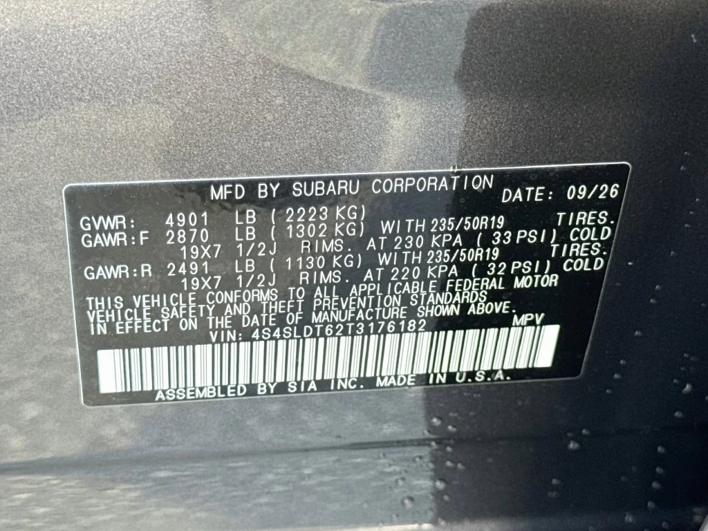 New 2026  Subaru Touring image 43
