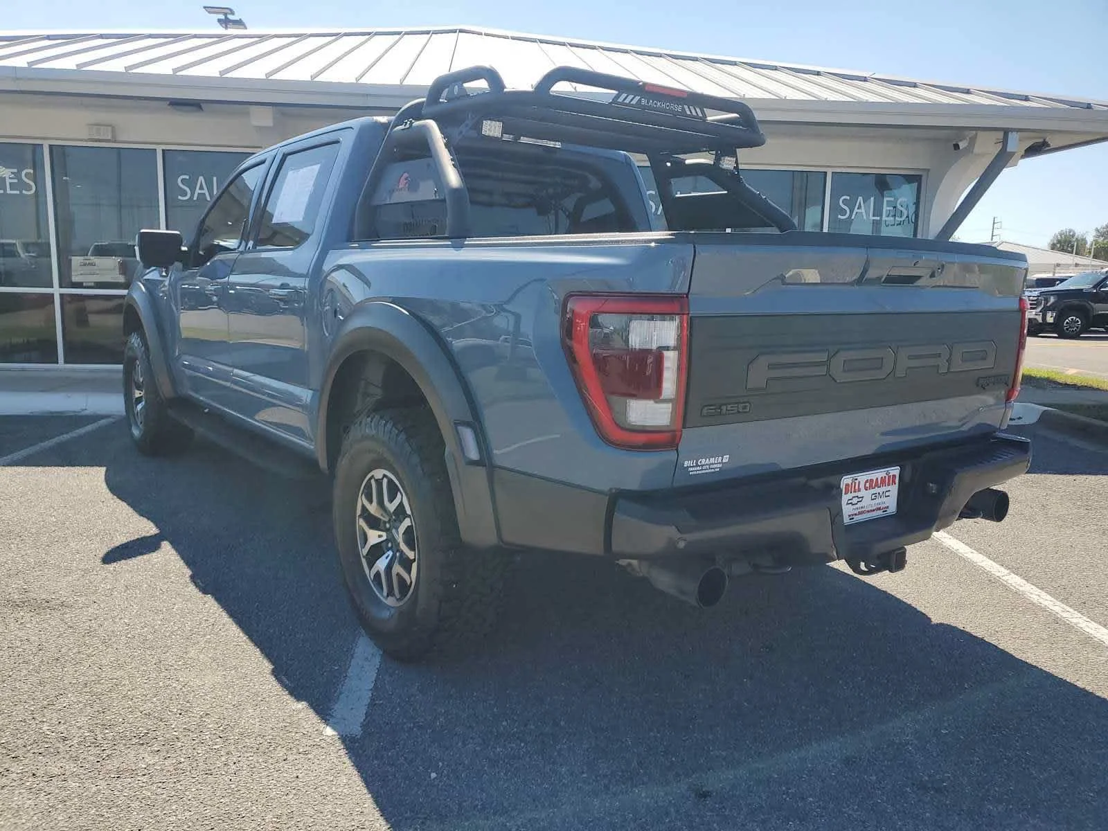 Used 2023 Antimatter Blue Metallic Ford Raptor image 3