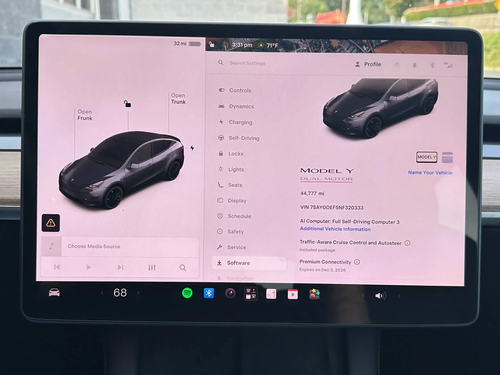 Used 2022 Solid Black Tesla Performance image 17