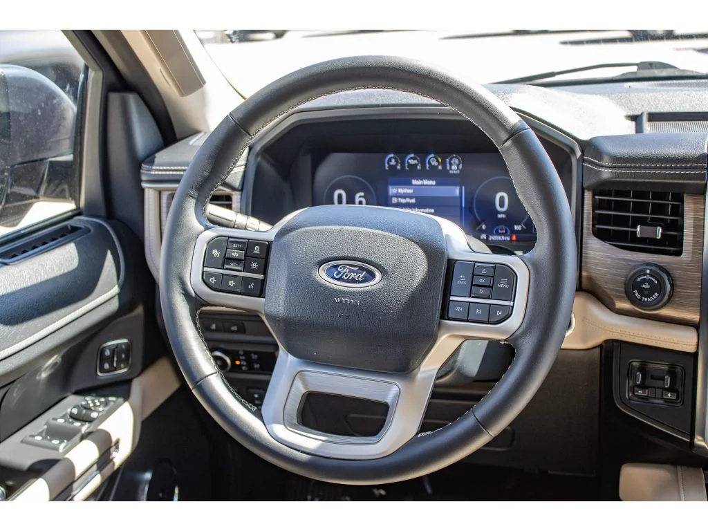 Used 2024 Stone Blue Metallic Ford Limited image 37