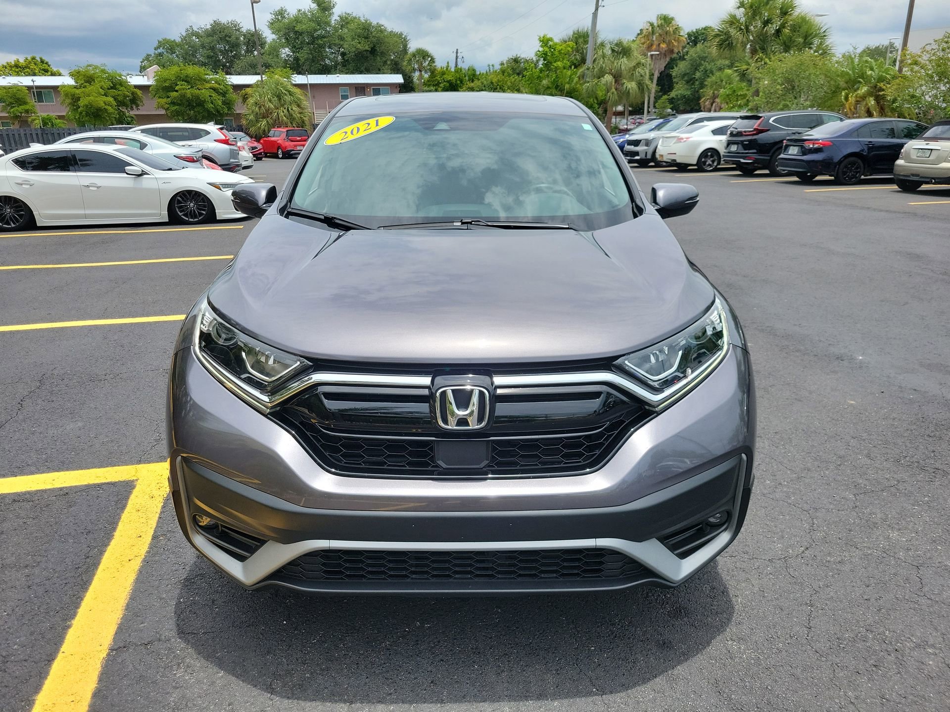 Certified Used 2021 Modern Steel Metallic Honda AWD EX-L image 40