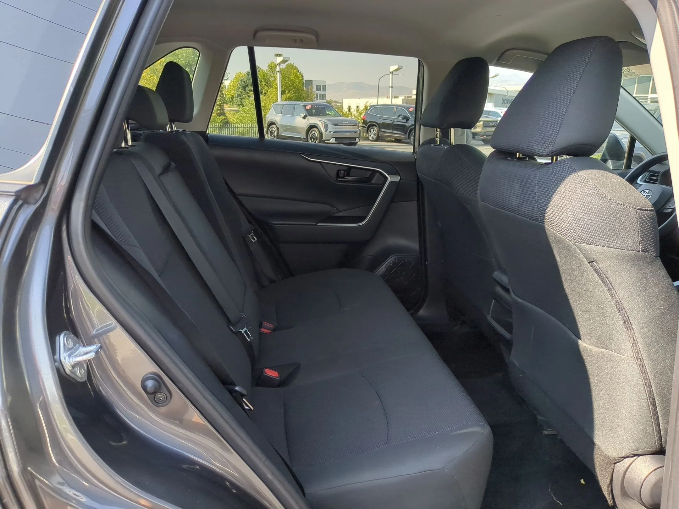Used 2021 Midnight Black Metallic Toyota LE image 25
