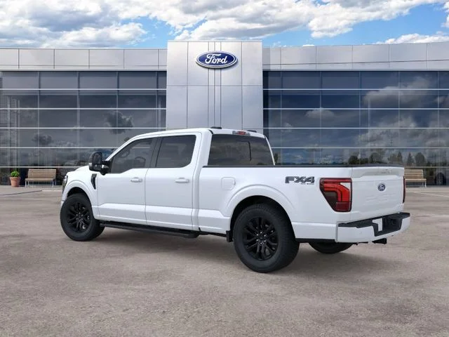 New 2026 White Metallic Ford Lariat image 4