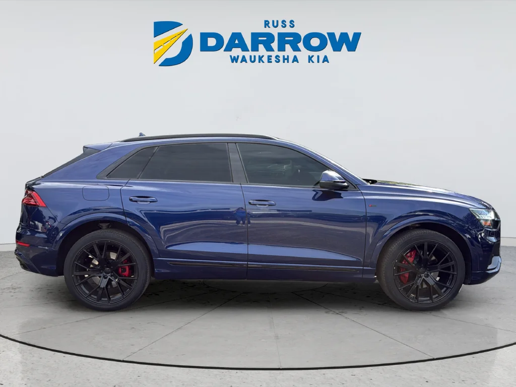 Used 2021 Blue Audi 55 Prestige image 6