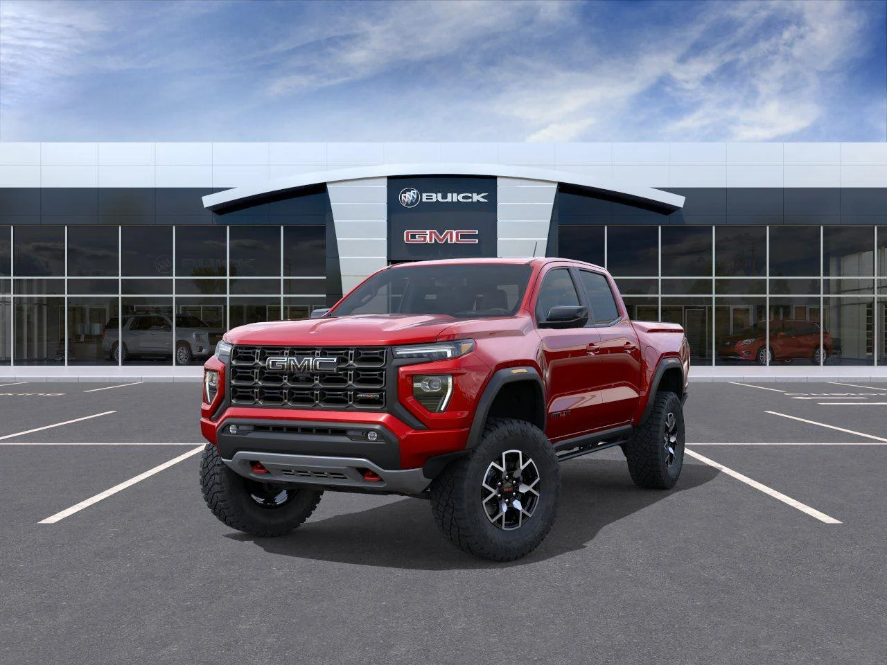 New 2026 Volcanic Red Tintcoat GMC AT4X image 8