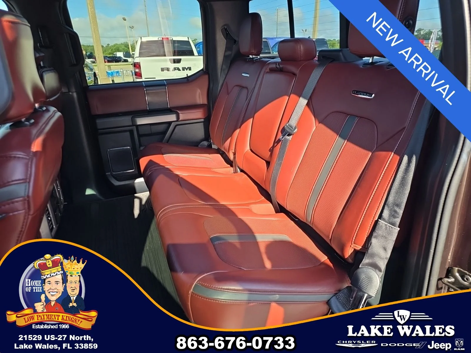 Certified Used 2019 Red Ford Platinum image 9