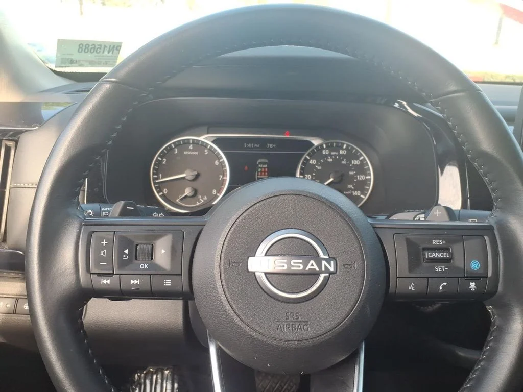 Certified Used 2025 Black Nissan SV image 18