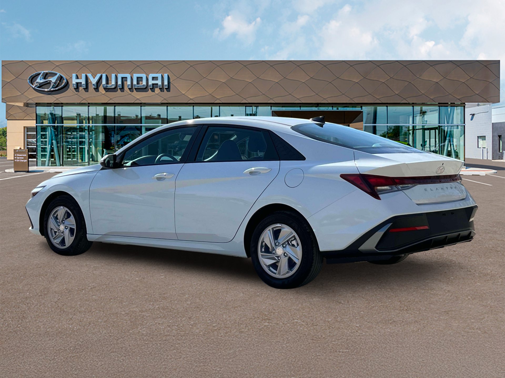 New 2025 Serenity White Hyundai SE image 4