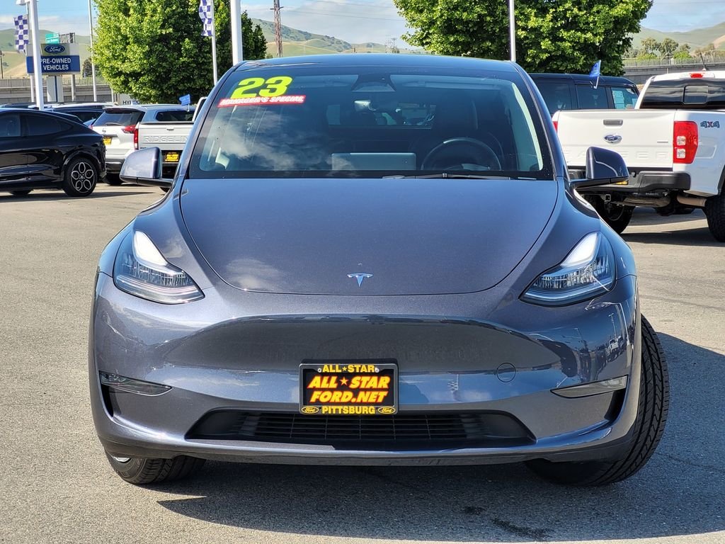 Used 2023 Tesla Model Y Long Range with VIN 7SAYGDEE8PA106489 for sale in Pittsburg, CA