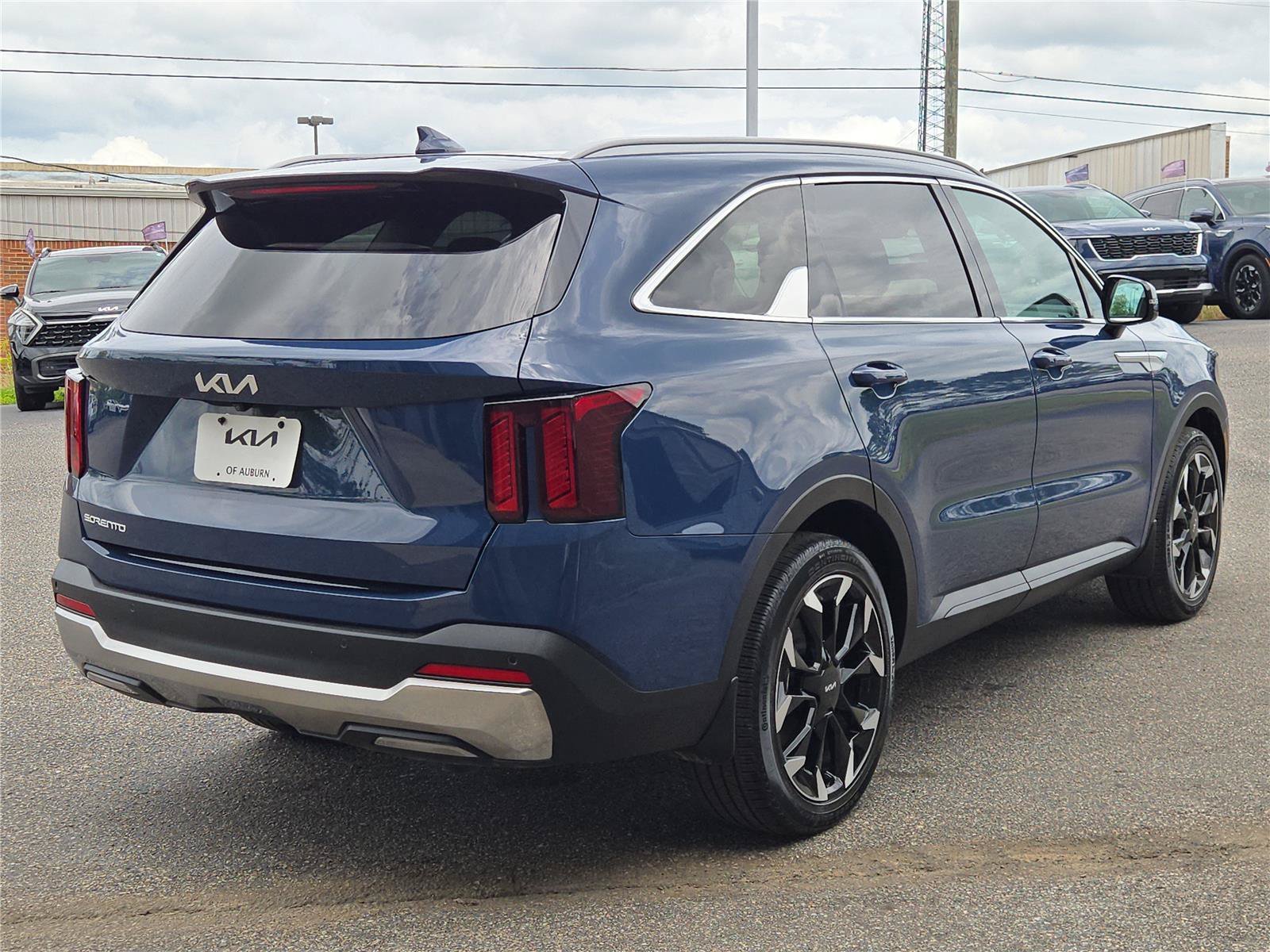 Used 2025 Midnight Lake Blue Kia EX image 6