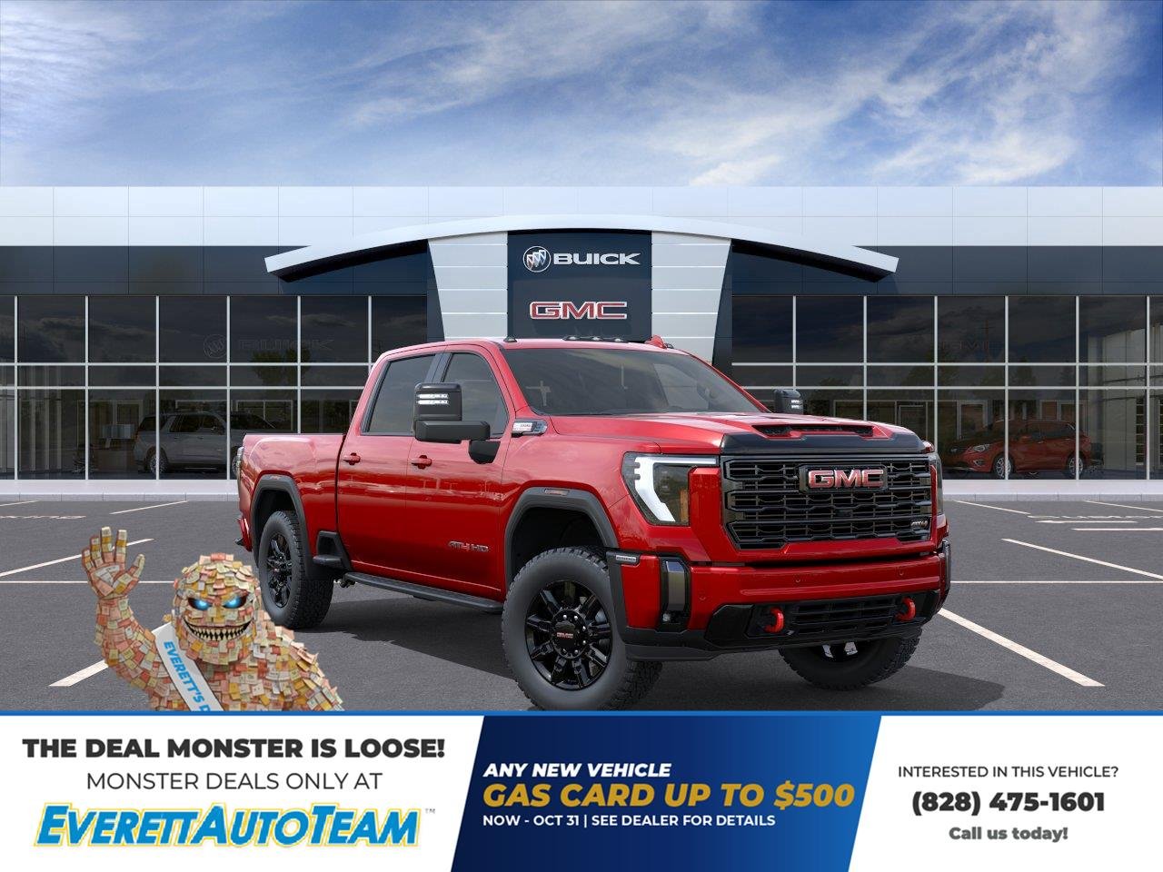 New 2026 Volcanic Red Tintcoat GMC AT4 image 1