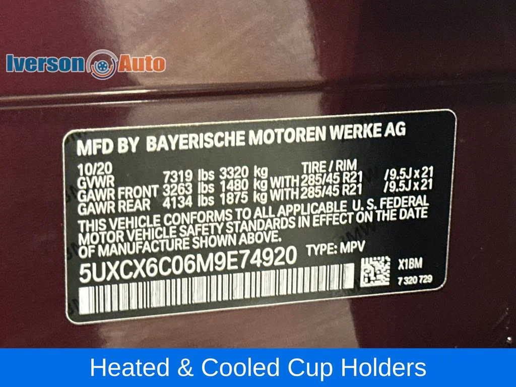 Used 2021 Red BMW M50i image 14