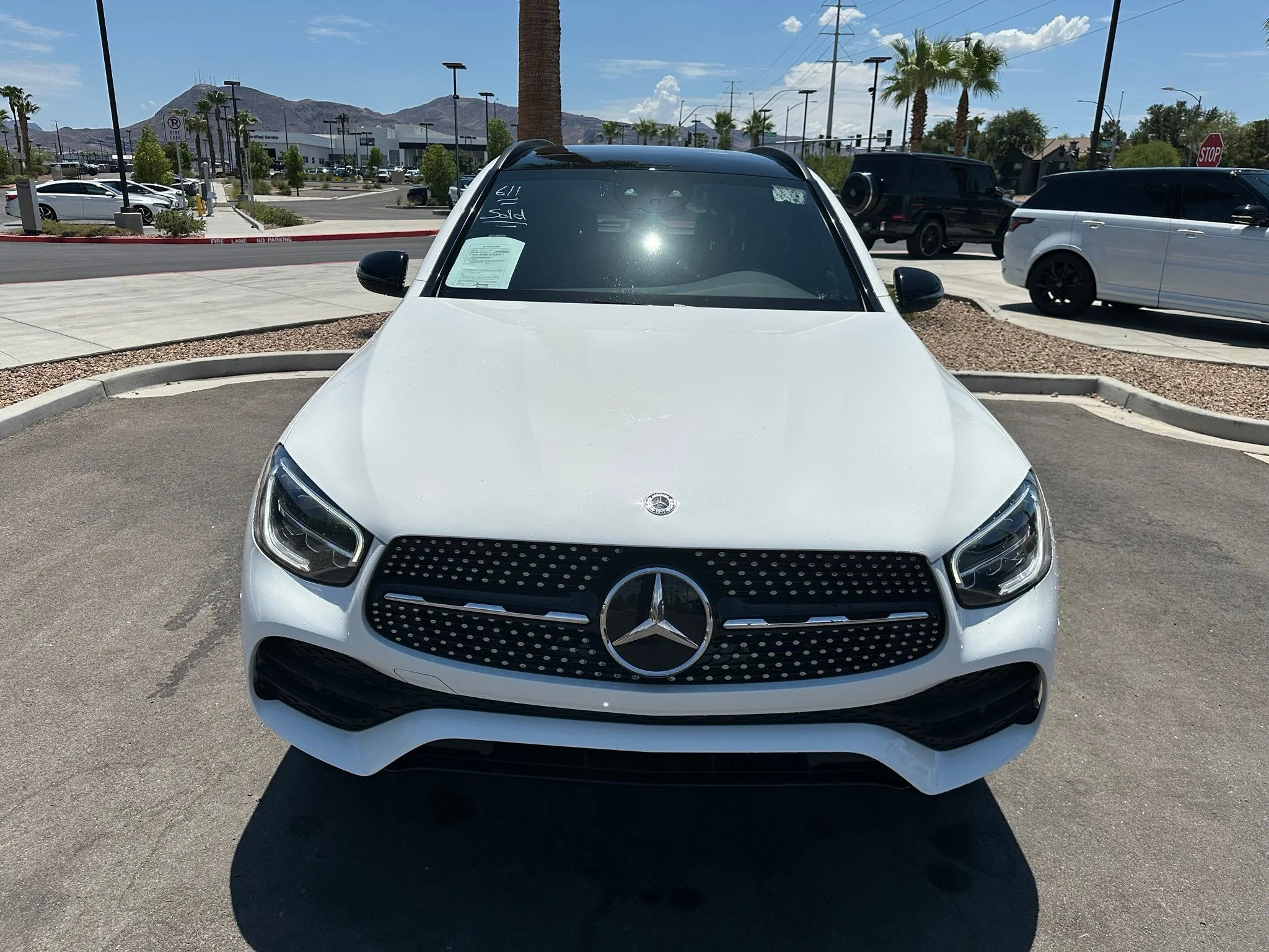 Used 2021 Polar White Mercedes-Benz GLC 300 image 8