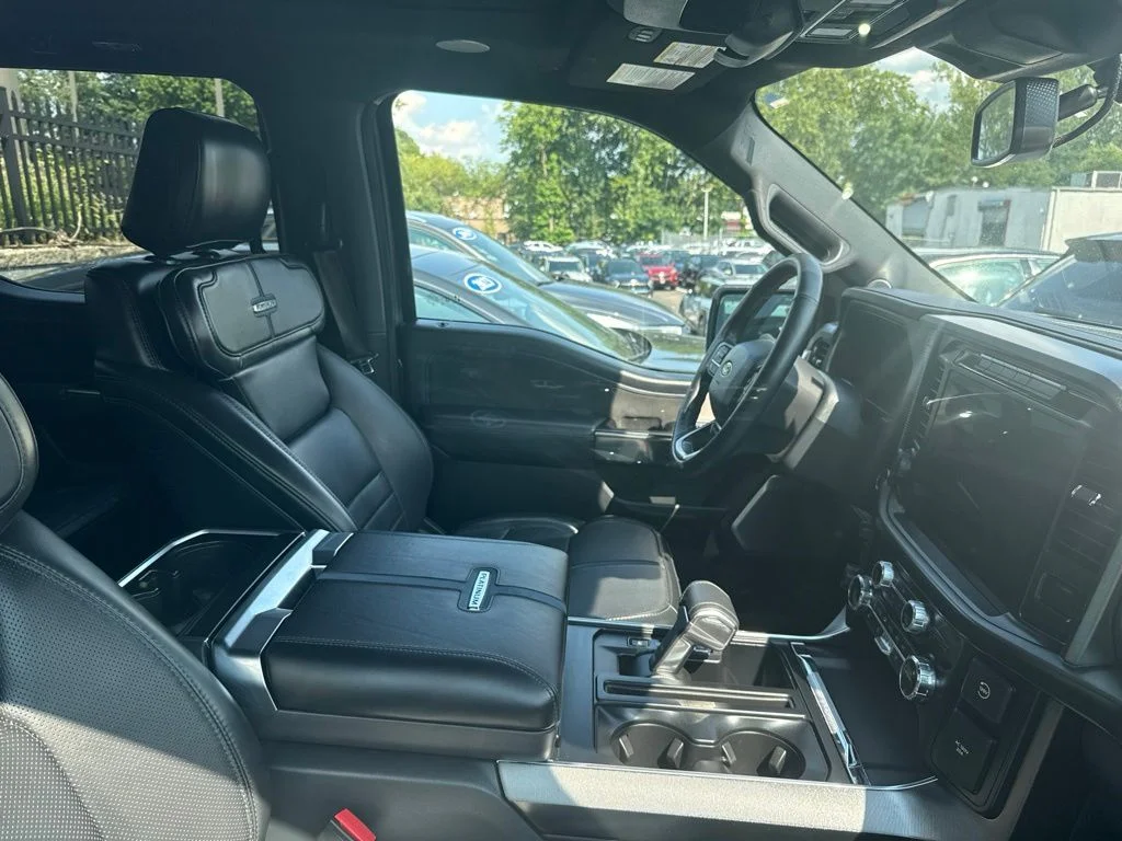 Used 2024 Gray Ford Platinum image 2