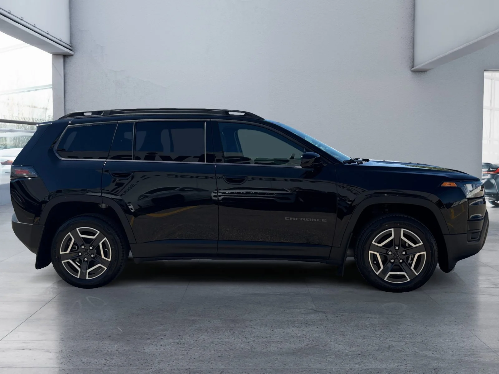 New 2026 Diamond Black Crystal Pearl Jeep Laredo image 6