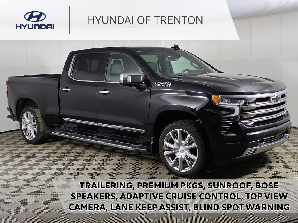 Used 2022 Black Chevrolet High Country image 1
