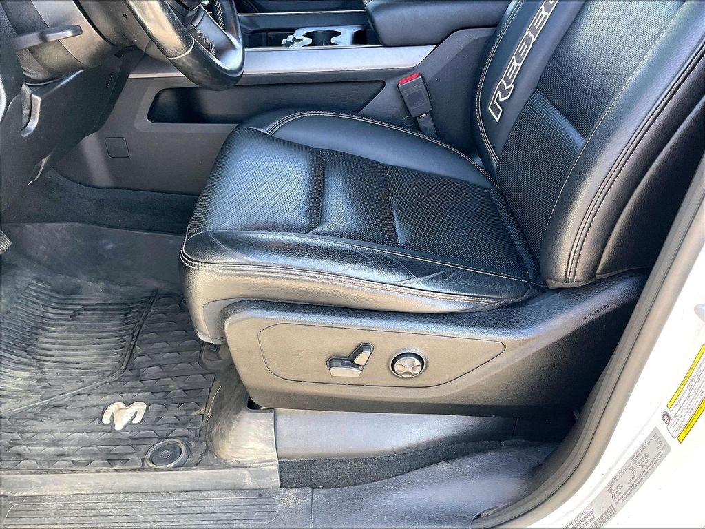 Used 2021 Bright White Clearcoat Ram Rebel image 34