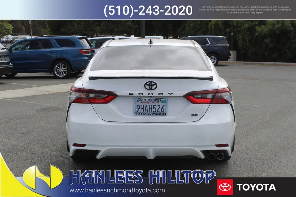 Used 2023 White Toyota SE Nightshade image 8