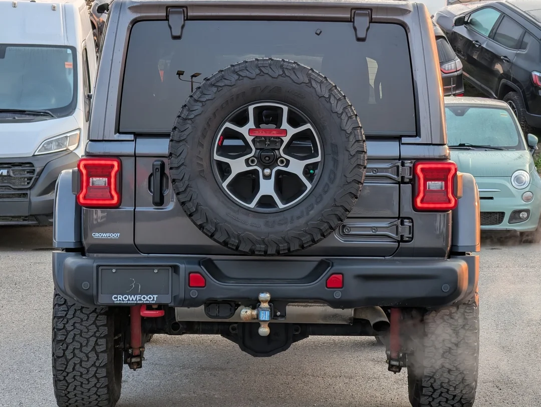 Certified Used 2021 Grey Jeep Unlimited Rubicon - - 4x4 - Leather - Cold Weather Grp - Trailer Tow - LED Grp & More! image 7