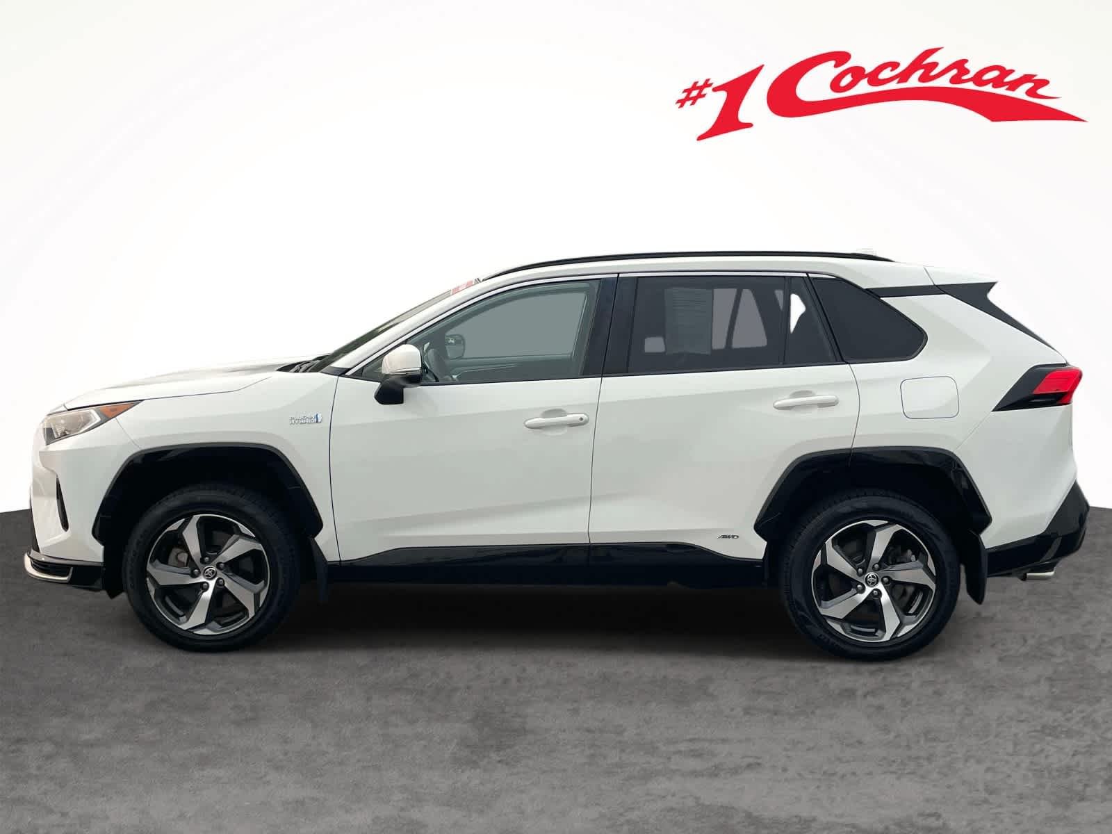 Used 2021 Super White Toyota SE image 8