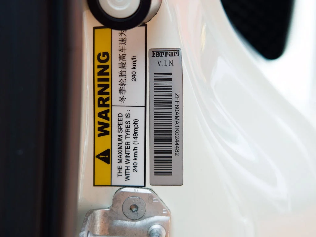 Used 2019 Bianco Avus Ferrari Base image 33