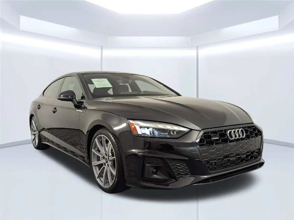 Certified Used 2025 Black Audi 45 S line Premium image 23