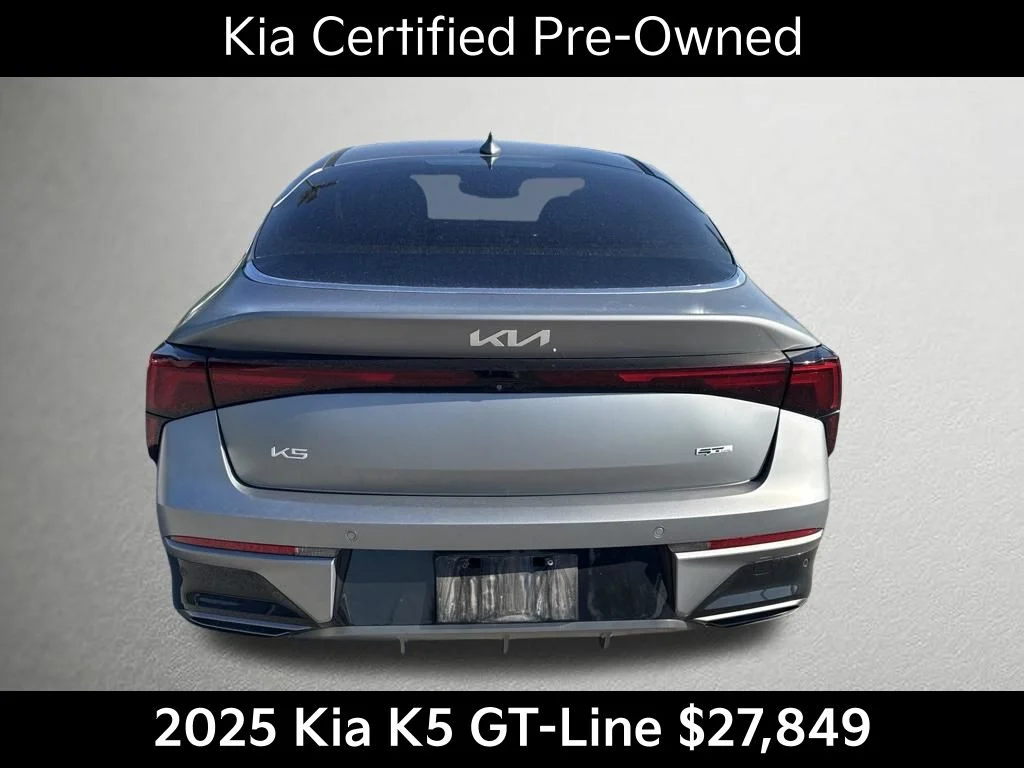 Certified Used 2025 Gray Kia GT-Line image 5