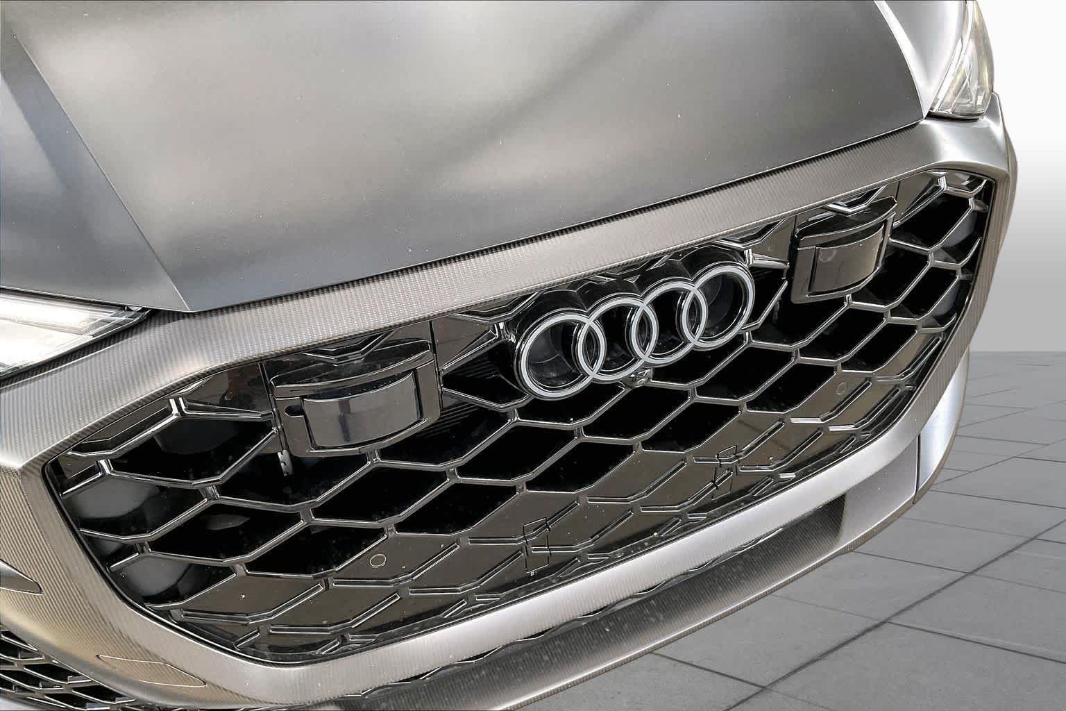 Used 2025 Mythos Black Metallic Audi performance image 28