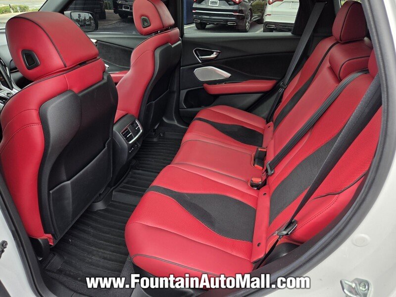 Used 2022 Platinum White Pearl Acura SH-AWD A-SPEC ADV image 9