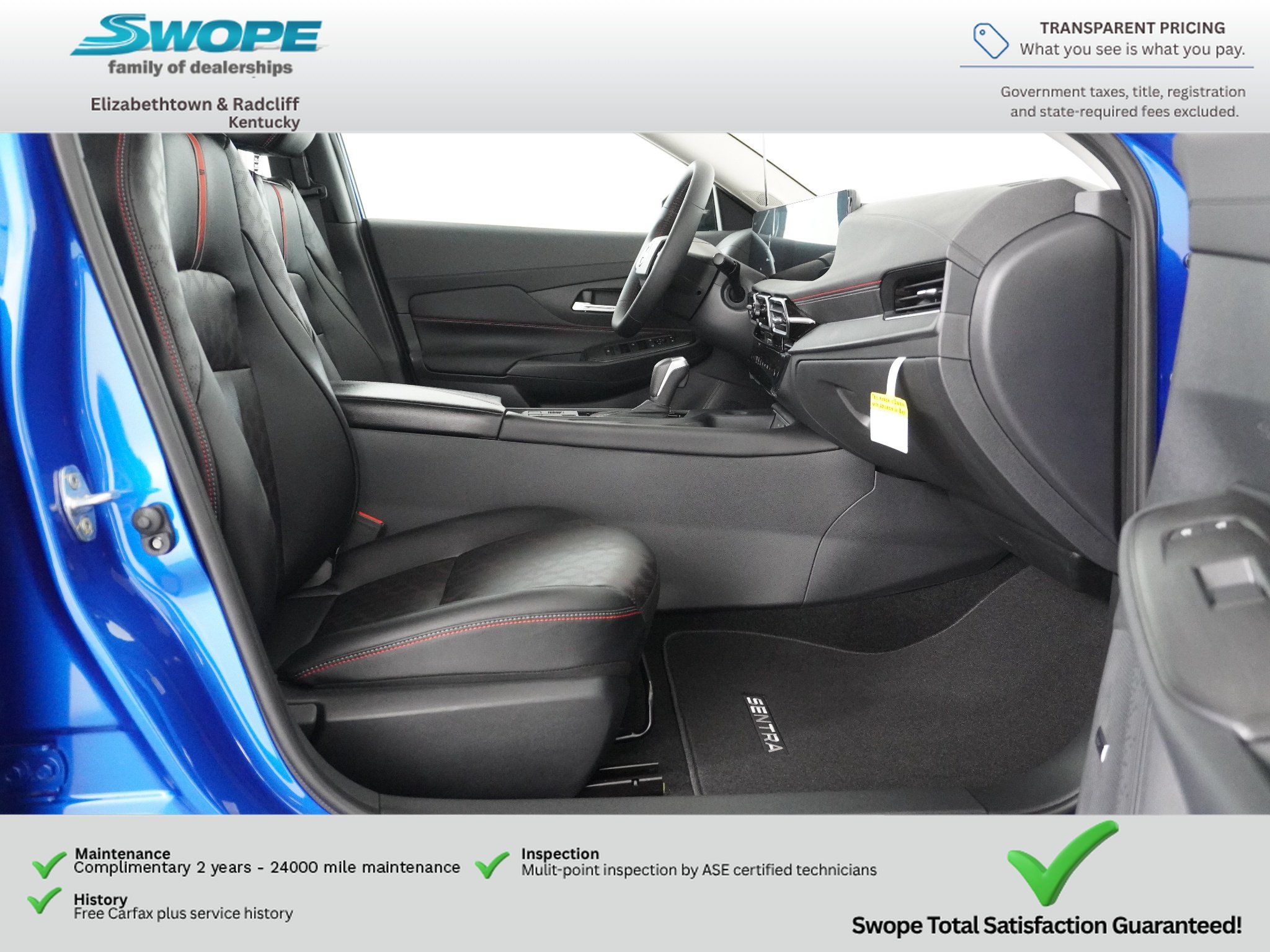 New 2027 Bluestone Pearl / Super Black Two-tone Nissan SR Midnight Edition image 11