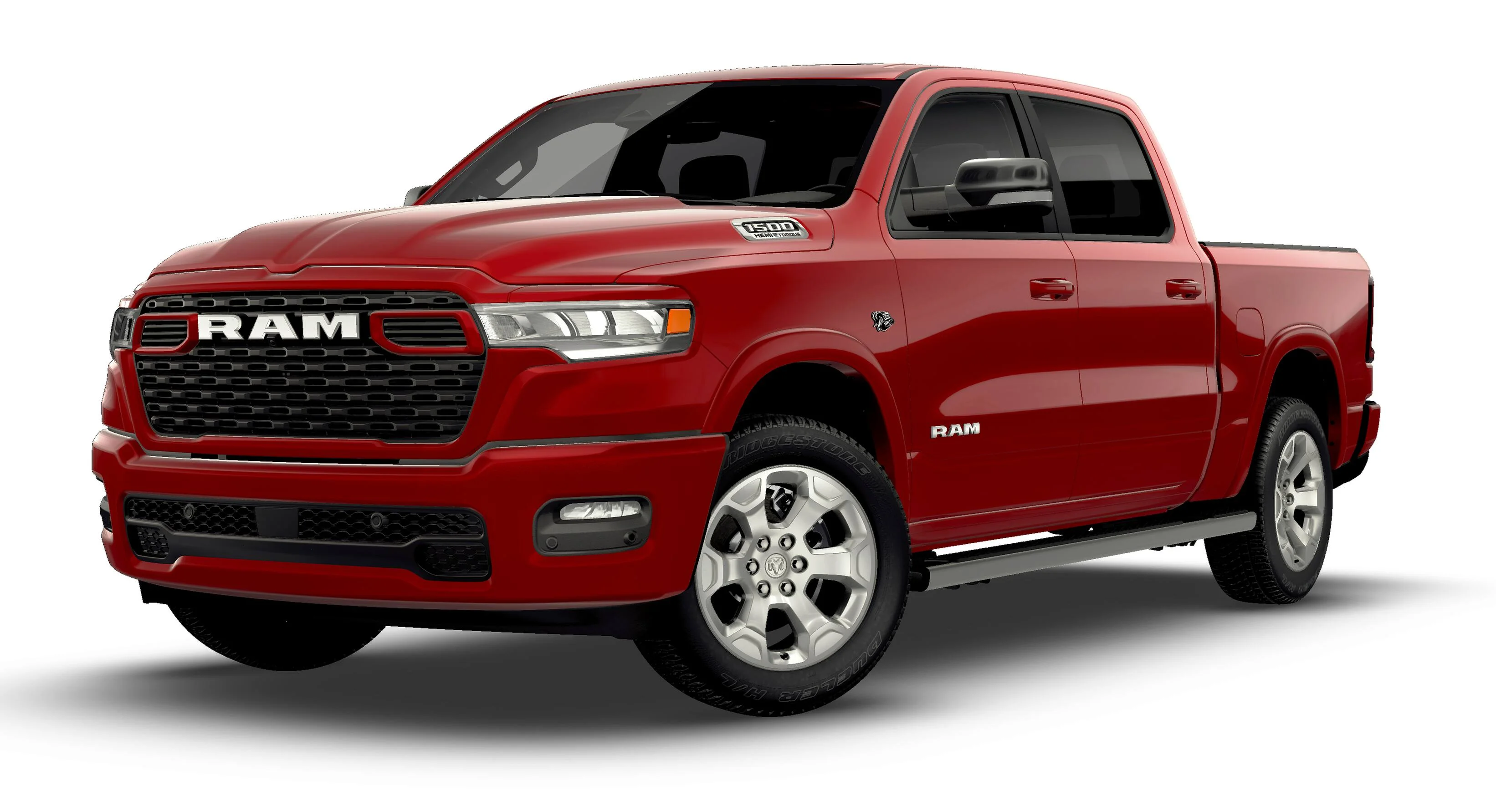 New 2026 Molten Red Pearl-Coat Exterior Paint RAM Big Horn/Lone Star image 13