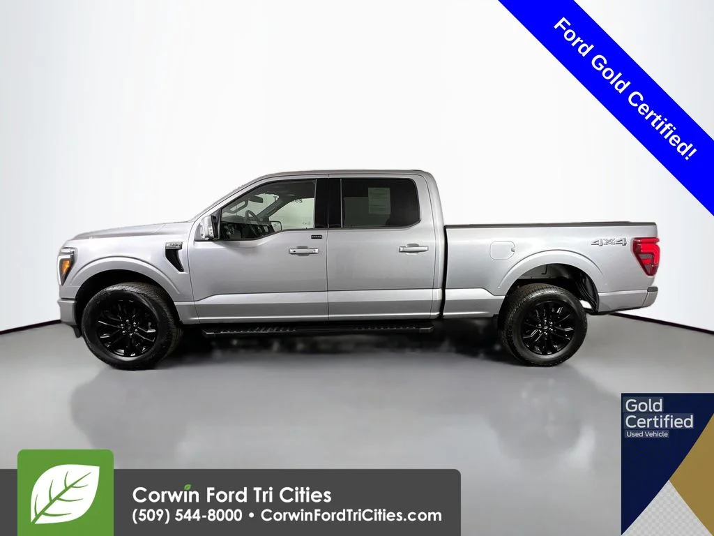 Certified Used 2025 Iconic Silver Metallic Ford Lariat image 6